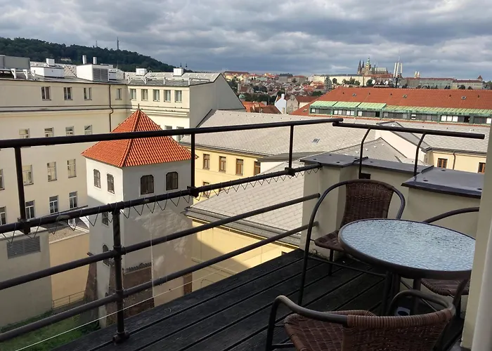 Castle View Lägenhet Prag